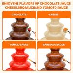 3-Tier Chocolate Fountain Machine for Parties