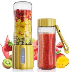COKUNST 18oz Personal Blender in Yellow