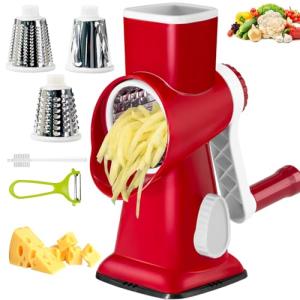 Eleko Meyar Manual Rotary Cheese Grater with Handle