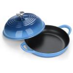 E-far 6 Qt Enameled Cast Iron Dutch Oven