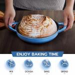 E-far 6 Qt Enameled Cast Iron Dutch Oven