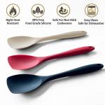 Silicone Spatula Spoon Set - Heat Resistant 3 Pack
