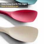 Silicone Spatula Spoon Set - Heat Resistant 3 Pack