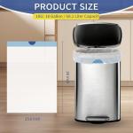 T.FORING Heavy Duty 18 Gallon Drawstring Trash Bags