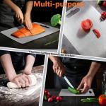 QuShen Pure Titanium Double-Sided Cutting Board