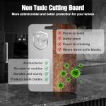 QuShen Pure Titanium Double-Sided Cutting Board