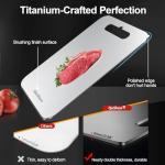 QuShen Pure Titanium Double-Sided Cutting Board