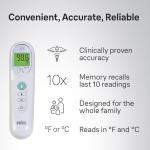 Braun No Touch 3-in-1 Thermometer for All Ages