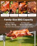 VEVOR Electric Rotisserie Grill Kit for BBQ Parties