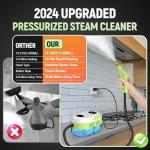 2500W Handheld Steam Cleaner with 9 Accessories