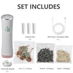 CNAOA Compact Food Vacuum Sealer with 30 Bags