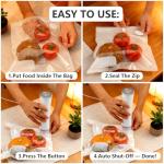 CNAOA Compact Food Vacuum Sealer with 30 Bags