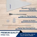 StarBlue Churro Donut Filler with Piping Bag