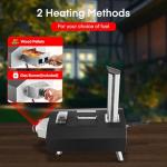 Wood Fired and Gas Outdoor Pizza Oven, Fast Cooking