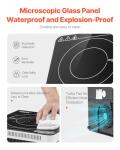 VEVOR 1800W Portable Induction Cooktop with Timer