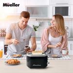 MUELLER HOME Retro 2-Slice Toaster with Functions