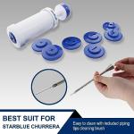 StarBlue Churro Donut Filler with Piping Bag