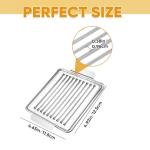 Stainless Steel Luncheon Meat Slicer, 10 Slices