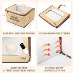 Collapsible Sourdough Proofing Box with Timer