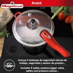 MAGEFESA 6.2-Quart Aluminum Pressure Cooker