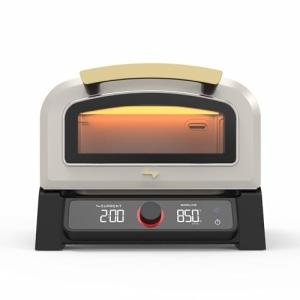Smart Electric Pizza Oven - 12-Inch, Compact Design