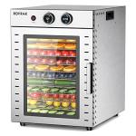 ROVRAk 12-Tray Stainless Steel Food Dehydrator