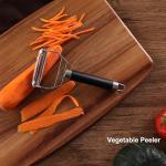 10-Piece High Carbon Steel Knife Set with Block