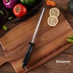 10-Piece High Carbon Steel Knife Set with Block