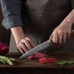 Wakoli 4-Piece Damascus Chef Knife Set