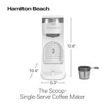 Hamilton Beach Scoop Single Serve Coffee Maker