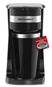 Elite Gourmet Single-Serve Coffee Maker with Mug