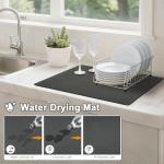 MooonGem Absorbent Kitchen Dish and Coffee Mat