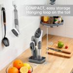 4-in-1 Soap Dispensing Scrub Brush - Grey