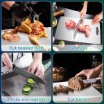 Titanium Stainless Steel Double-Sided Cutting Board