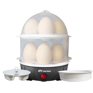 truTRTL 4-in-1 Electric Egg Cooker and Steamer