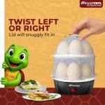 truTRTL 4-in-1 Electric Egg Cooker and Steamer