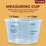 truTRTL 4-in-1 Electric Egg Cooker and Steamer