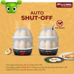 truTRTL 4-in-1 Electric Egg Cooker and Steamer