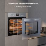 Empava 24" Liquid Propane Wall Oven with Convection