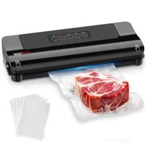 Bonsenkitchen Multi-Functional Vacuum Sealer with Bags