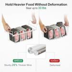 Expandable Freezer Organizer Bins – 2 Pack