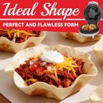 SurgarWhisk Tortilla Bowl and Quesadilla Maker