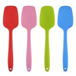 Heat Resistant Silicone Spatula Set, 4 Pcs