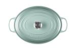 Le Creuset 8qt Sea Salt Oval Dutch Oven