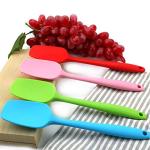 Heat Resistant Silicone Spatula Set, 4 Pcs