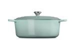 Le Creuset 8qt Sea Salt Oval Dutch Oven
