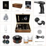 Electric Whiskey Smoker Kit with Wooden Box