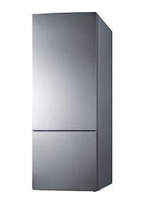 Summit 28" Bottom Freezer Refrigerator with Icemaker