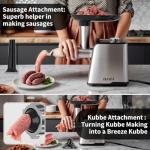EBEAKA Electric Meat Grinder and Sausage Stuffer