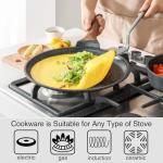 Kordisen 10 Inch Nonstick Crepe and Dosa Pan